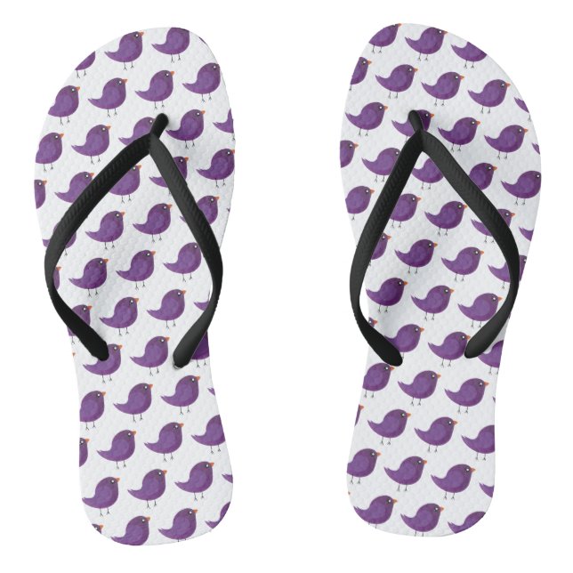 Kids cute birdy  flip flops (Footbed)