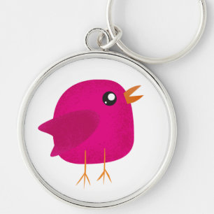 Kids cute birdy key ring