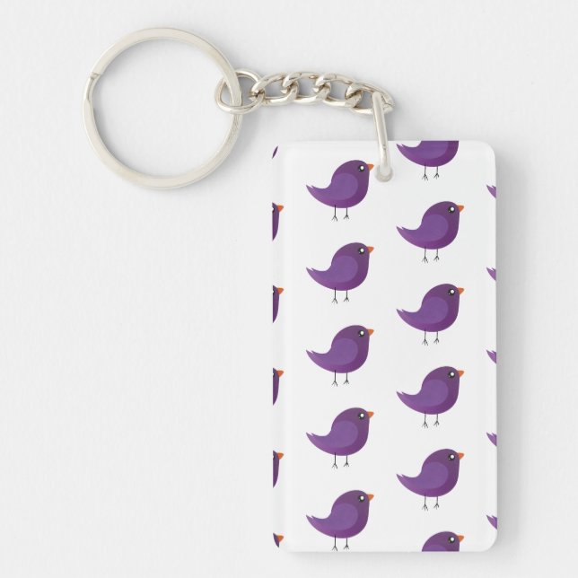 Kids cute birdy  key ring (Front)