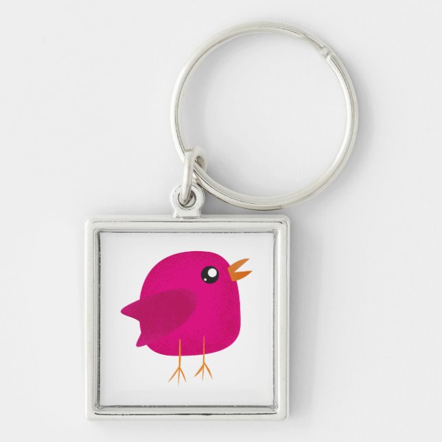 Kids cute birdy   key ring (Front)