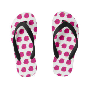 Kids cute birdy   kid's flip flops
