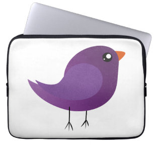 Kids cute birdy laptop sleeve