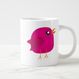 Kids cute birdy     large coffee mug