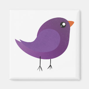 Kids cute birdy  magnet