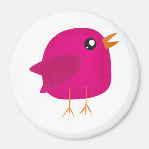 Kids cute birdy magnet