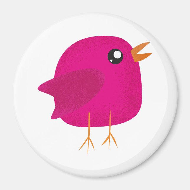 Kids cute birdy  magnet (Front)
