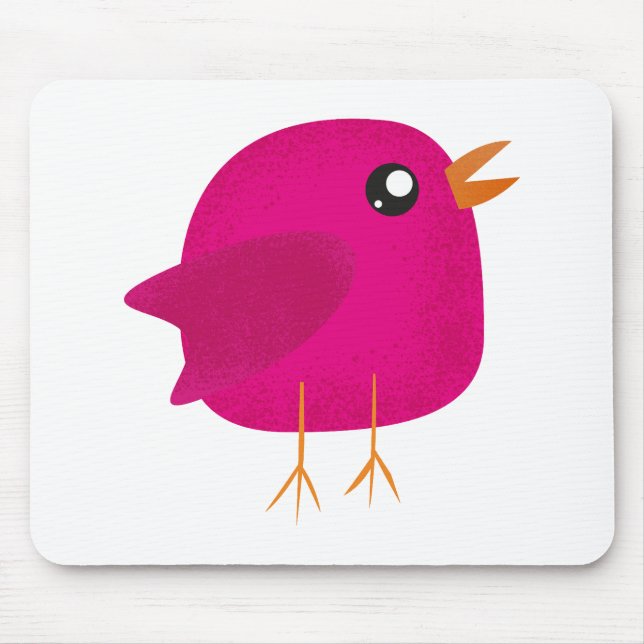 Kids cute birdy  mouse mat (Front)