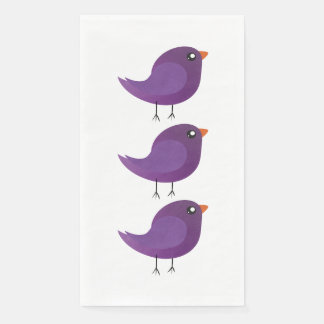 Kids cute birdy  napkin