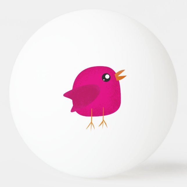 Kids cute birdy   ping pong ball (Front)
