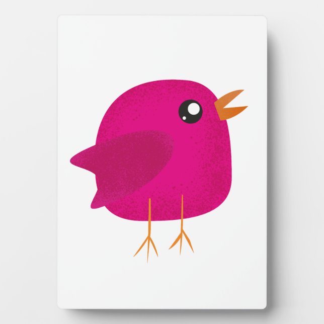 Kids cute birdy    plaque (Front)