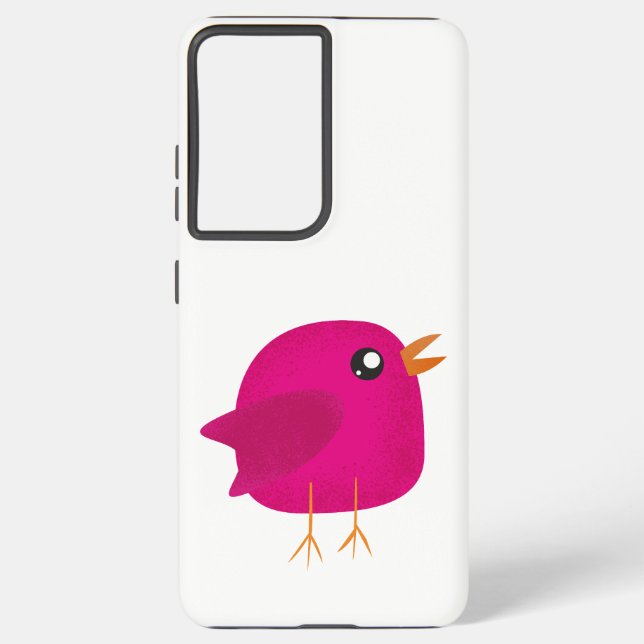 Kids cute birdy   samsung galaxy s21+ case (Back)
