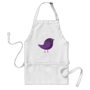 Kids cute birdy standard apron