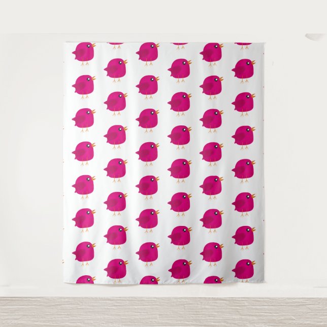 Kids cute birdy  tapestry (Front)