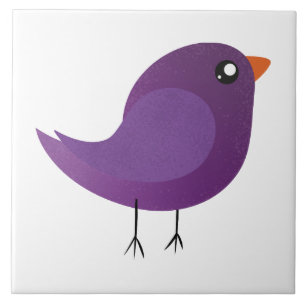 Kids cute birdy  tile