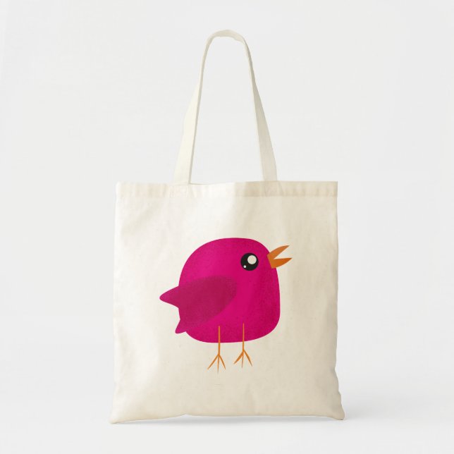 Kids cute birdy  tote bag (Front)
