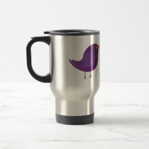 Kids cute birdy   travel mug