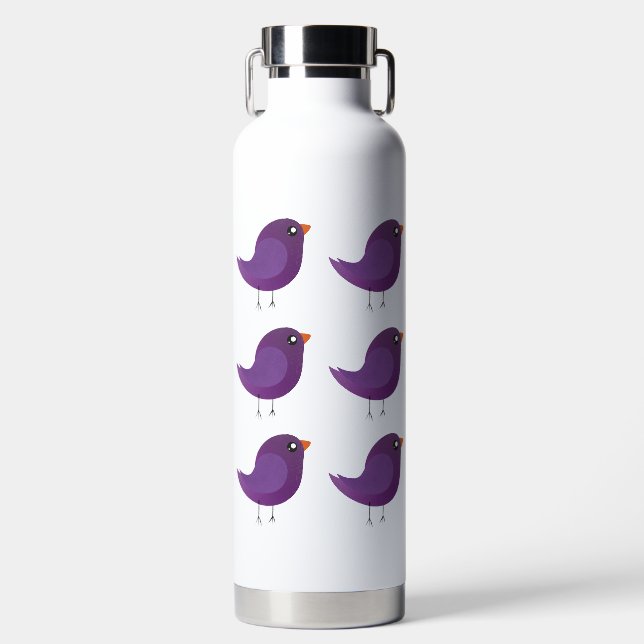 Kids cute birdy  water bottle (Front)