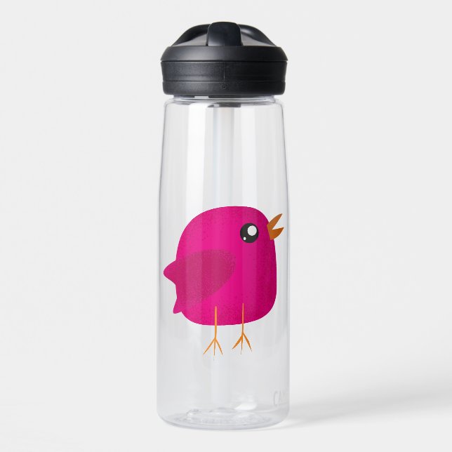 Kids cute birdy   water bottle (Front)