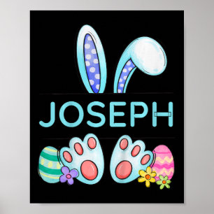 Kids Cute Boys Design Joseph Custom Personalised N Poster