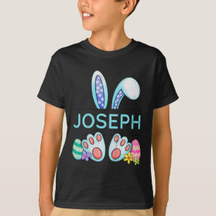 Kids Cute Boys Design Joseph Custom Personalised N T-Shirt