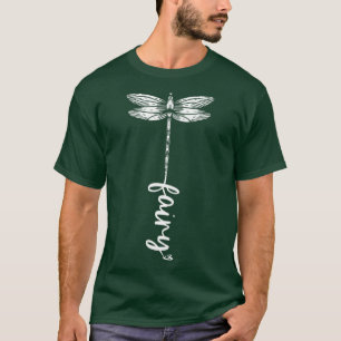 Kids Cute Fairy Dragonfly Magic Flying Son Daughte T-Shirt