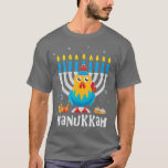 Kids Cute Jewish Chicken Hanukkah Pyjamas for Boys T-Shirt<br><div class="desc">Kids Cute Jewish Chicken Hanukkah Pyjamas for Boys Girls Hanukkah  .</div>