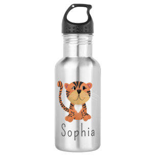 Kids Cute Jungle Tiger School 532 Ml Water Bottle