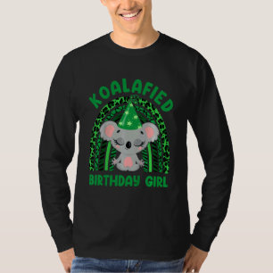 Kids Cute Koalafied Birthday Girls Koala Bear Ki T-Shirt