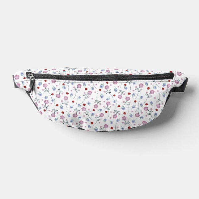 kids Cute Ladybug Polka dot Daisy Flower Pattern Bum Bags (Lay Down)