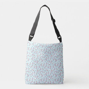 kids Cute Ladybug Polka dot Daisy Flower Pattern Crossbody Bag