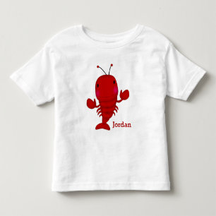 Kid's Cute Lobster Toddler T-Shirt