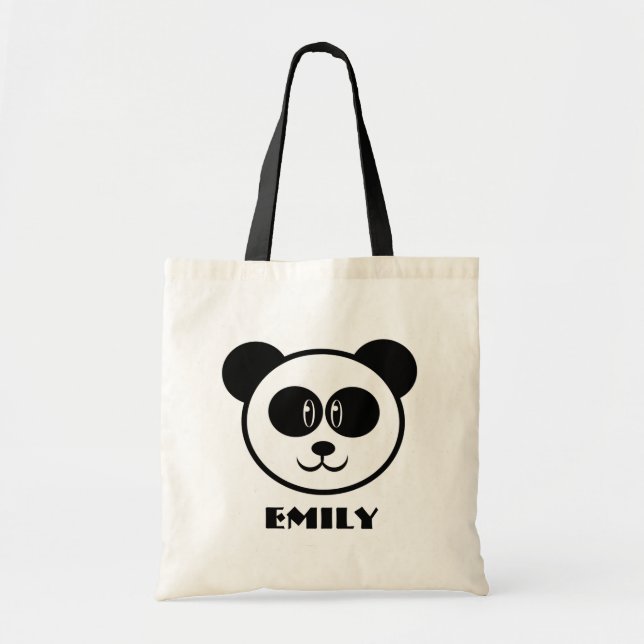 Kids Cute PANDA Library Bag (Front)