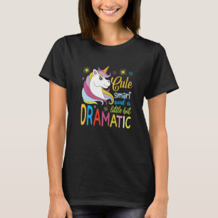 Kids Cute smart and a little bit dramatic Premium T-Shirt