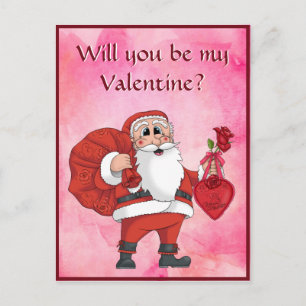 Kids Cute Valentine's Day Postcard