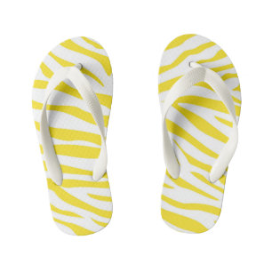 Kids Cute Zebra Stripe Flip Flops
