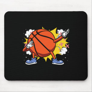 Kids Dabbing American Basketball player for fans Mouse Mat