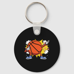 Kids Dabbing American Bysketbyll Player For Fans Key Ring