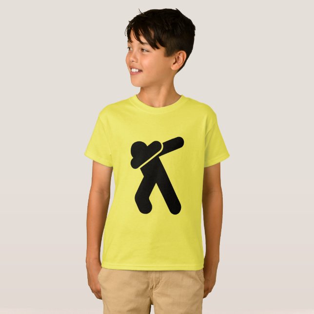 Kids dabbing dab t-shirt (Front Full)