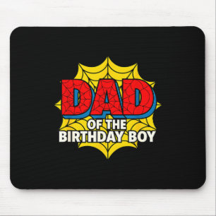 Kids Dad Of The Birthday Boy Sder Theme Party Matc Mouse Mat