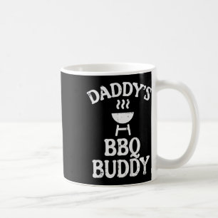 Kids Daddys Bbq Buddy Cute Barbecue Family Match B Coffee Mug