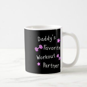 Kids Daddy's Favourite Workout Partner – Kids Cute Coffee Mug