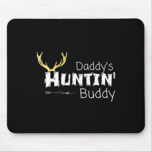 Kids Daddys Hunting Buddy Clothes Boy Girl Toddler Mouse Mat