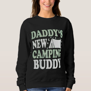 Kids Daddys New Camping Buddy Sweatshirt