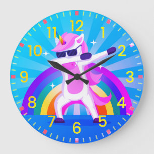Kids • Dancing Unicorn • Wall Clock