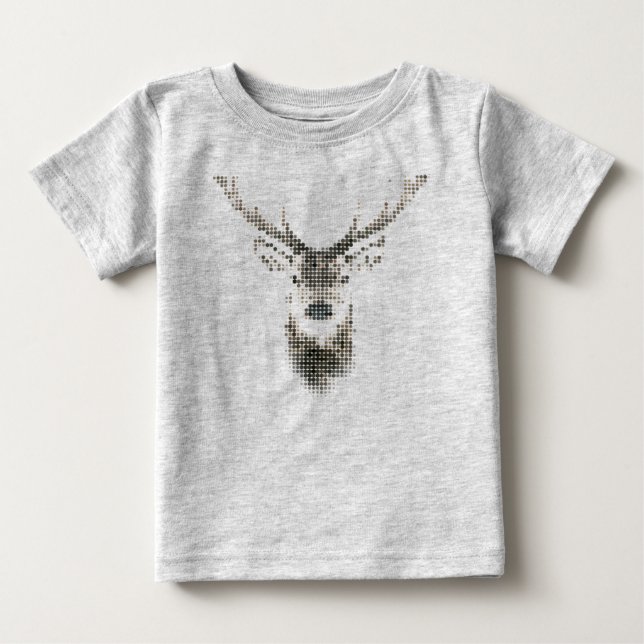 kids deer baby T-Shirt (Front)