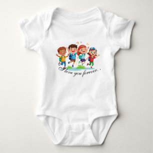Kids design  baby bodysuit