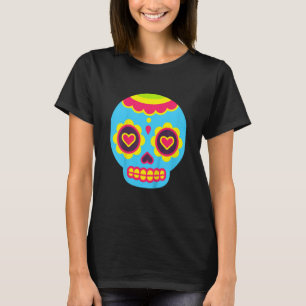 Kids Dia De Los Muertos Costume Baby Sugar Skull C T-Shirt