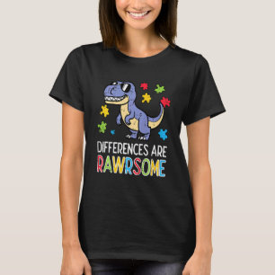 Kids Differences Rawrsome Trex Dino Toddler Boys A T-Shirt