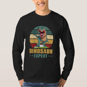 Kids Dino Graphics Dinosaurs Kids Dinosaur Expert T-Shirt
