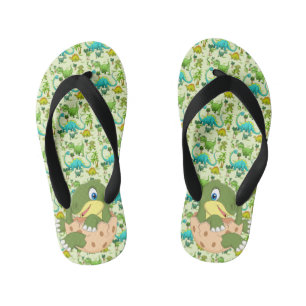 Kids Dinosaur  Kid's Flip Flops